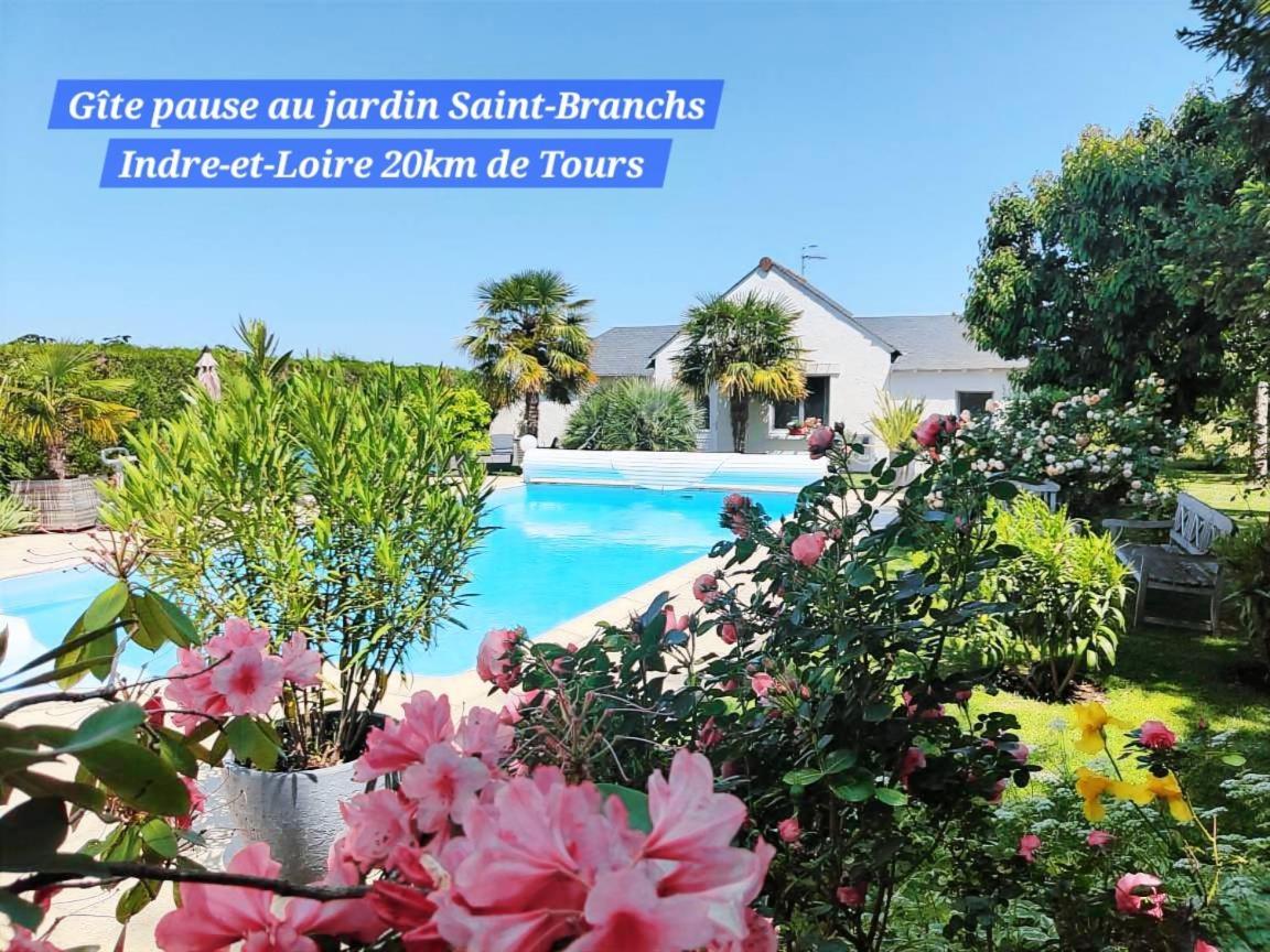 Gite Pause Au Jardin Saint-Branchs Ngoại thất bức ảnh